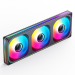 خرید فن کیس JONSBO ZB-360B - سری Infinity Mirror - پک سه تایی - سیاه